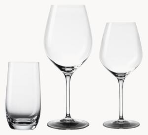 Set di 18 bicchieri in cristallo Optima