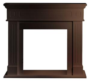 Cornice per Camino 110x36x100 cm Cambridge Rivestimento in Legno Noce
