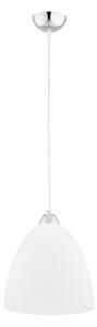 Lampadario a sospensione con filo LERA 1xE27/15W/230V cromo lucido