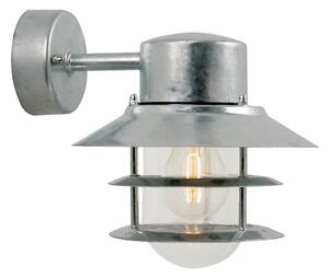 Nordlux - Applique da esterno BLOKHUS 1xE27/60W/230V IP54 argento