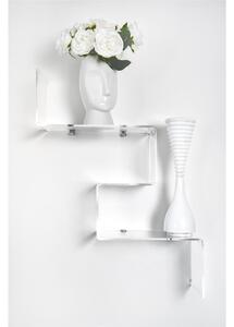 Mensola In Plexiglass Trasparente Dimensioni 70x47x h 17,5 cm - Portata Max 4 kg ideale camere da letto o angoli di casa colore trasparente