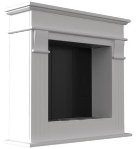 Camino Bioetanolo AUGUST T�V Bianco - Auto-Assemblaggio, Alcol Etilico, Dimensioni 95x28x87 cm, 86 kg, Certificazione T�V