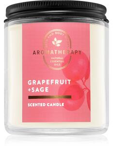 Bath & Body Works Grapefruit + Sage candela profumata 198 g