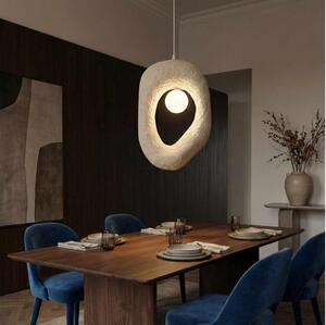 Brilagi - Lampada a sospensione con cavo WABI SABI 1xE27/40W/230V colore crema
