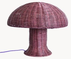 Lampada da tavolo in rattan Burgundy