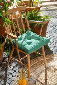 Cuscino per sedia verde 40 x 40 x Sp 6 cm