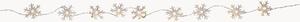 Ghirlanda a LED Izy Snowflake, 185 cm