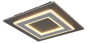 Globo 48033-24 - Plafoniera LED JAYDEN LED/24W/230V 32x32 cm antracite