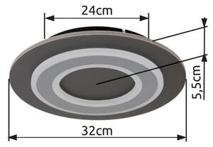 Globo 48032-24 - Plafoniera LED JAYDEN LED/24W/230V