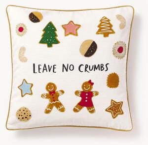 Copricuscino in cotone di design Cookies di Kera Till