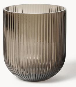 Vaso in vetro Simple Stripe, alt. 18 cm