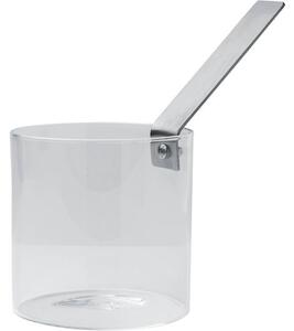 Pentolino per latte in vetro borosilicato Boiler