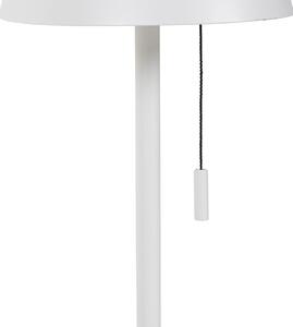 Lampada da tavolo per esterno bianca con LED dimmerabile in 3 fasi, ricaricabile e solare - Ferre