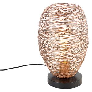Lampada da tavolo di design rame 30 cm - Sarella