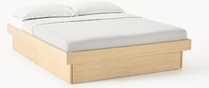 Letto in legno con contenitore Sato