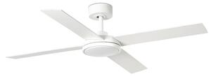 SAINT LED - Ventilatore luminoso da soffitto Ø 1320 mm con motore DC - 4 pale