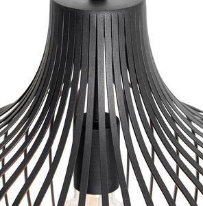 Lampada a sospensione moderna nera 38 cm - Saffira