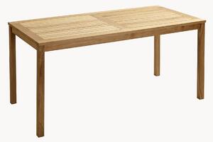 Tavolo da giardino in legno di teak Rosenborg, 165 x 80 cm