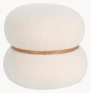 Pouf in teddy Mirka