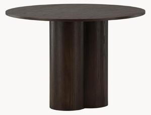 Tavolo rotondo effetto legno Olivia, Ø 110 cm