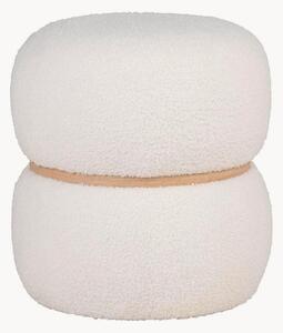 Pouf imbottito in bouclé Milford
