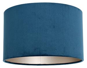 Steinhauer - paralume - Shade - blu - velluto - Ø 30cm - E27 - K7396ZS