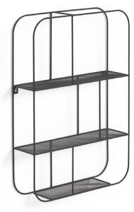 Mensola Veneranda in metallo verniciato nero 42 x 60 cm