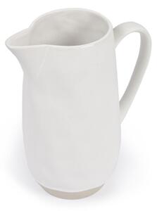 Caraffa Ryba in ceramica bianca e marrone