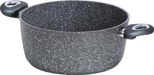 Aeternum Pentola a Induzione Casseruola Antiaderente con Rivestimento effetto pietra 28 cm con 2 Manici - Madame Petravera