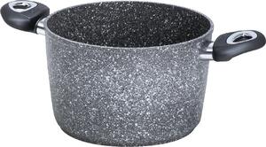 Aeternum Pentola Antiaderente 24 cm con 2 Manici colore Antracite - Madame Petravera