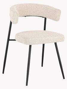 Set di 4 sedie da pranzo in bouclé Amaia