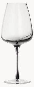 Bicchiere da vino bianco in vetro soffiato Smoke