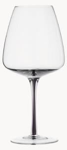 Bicchiere da vino rosso in vetro soffiato Smoke