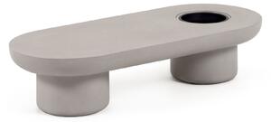 Tavolino Taimi da esterno in cemento Ø 140 x 60 cm