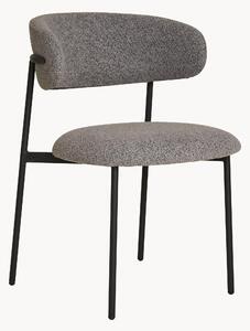 Set di 2 sedie da pranzo in bouclé Mira