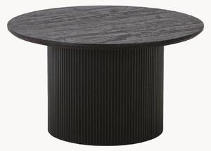 Tavolino rotondo effetto legno Boavista