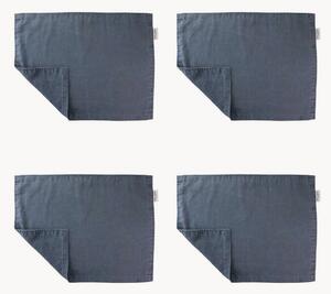 Set di 4 tovagliette americane in lino Wild Clematis