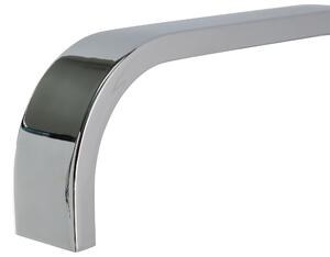 Miscelatore lavabo Rubinetto a doppia leva per bagno moderno in metallo cromato argento Beliani