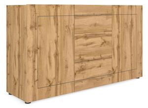 Madia 2 Ante e 3 Cassetti 150x40x83,5 cm Elios Quercia Natura