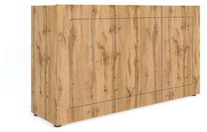 Madia 3 Ante 150x40x83,5 cm Elios Quercia Natura