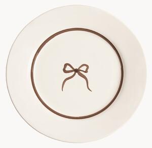 Piatto da colazione dipinto a mano Bow