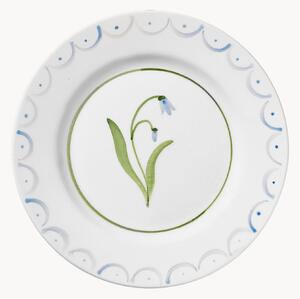 Piatto da colazione dipinto a mano Cottage Flower