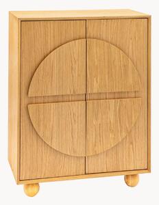 Credenza alta in legno Geo