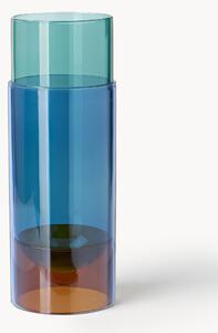 Vaso in vetro soffiato Bouquet Tube, alt. 27 cm