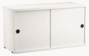 Armadietto con ante scorrevoli String System, larg. 78 x prof. 30 cm