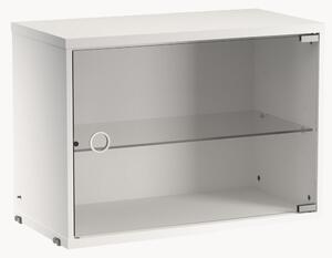Vetrina con anta battente in vetro String System, larg. 58 x prof. 30 cm