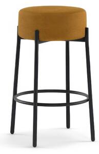 Sgabello fisso dal design moderno che unisce comfort SYD Dimensioni 41x41x h 67 cm -Peso 6,5 kg cm Stile Moderno colore Giallo