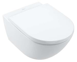 Villeroy & Boch Subway 3.0 - WC sospeso con copriwater SoftClosing, TwistFlush, CeramicPlus, bianco alpino 4670TSR1