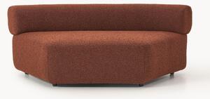 Modulo angolare curvo in bouclé Anton