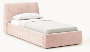 Letto imbottito singolo con contenitore Cloud